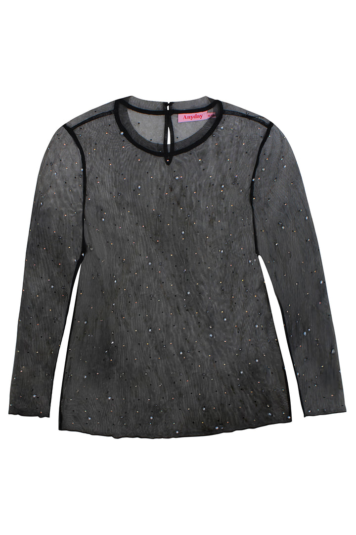 ANY - Ligera 357 - Mesh t-shirt - Black