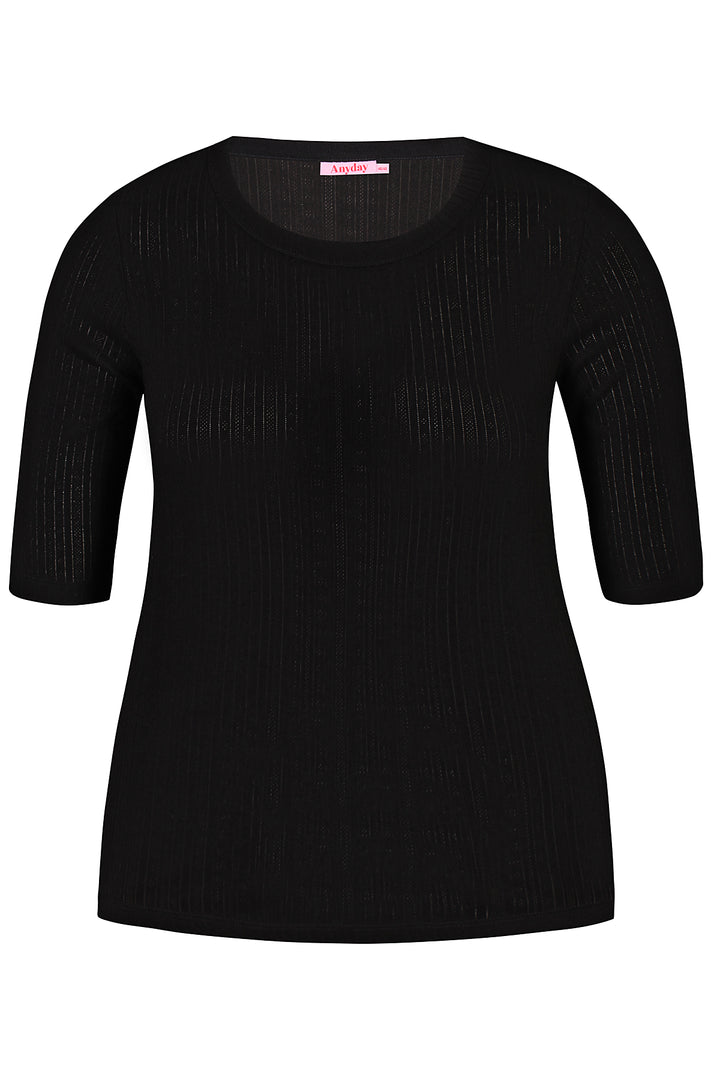 ANY - Magnolia 393 - T-shirt - Black