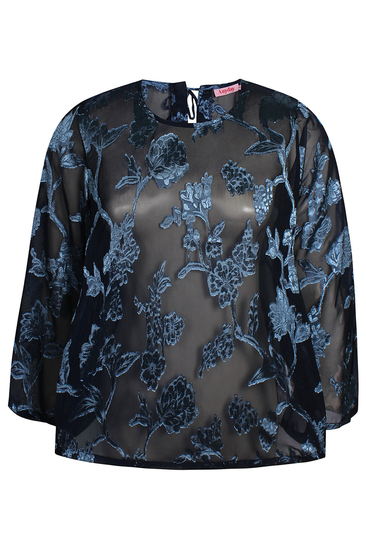 ANY - Léonie 440 - Blouse - Blue