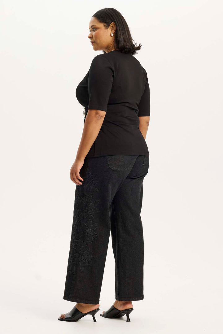 ANY - Birgitta 458 - Top - Black