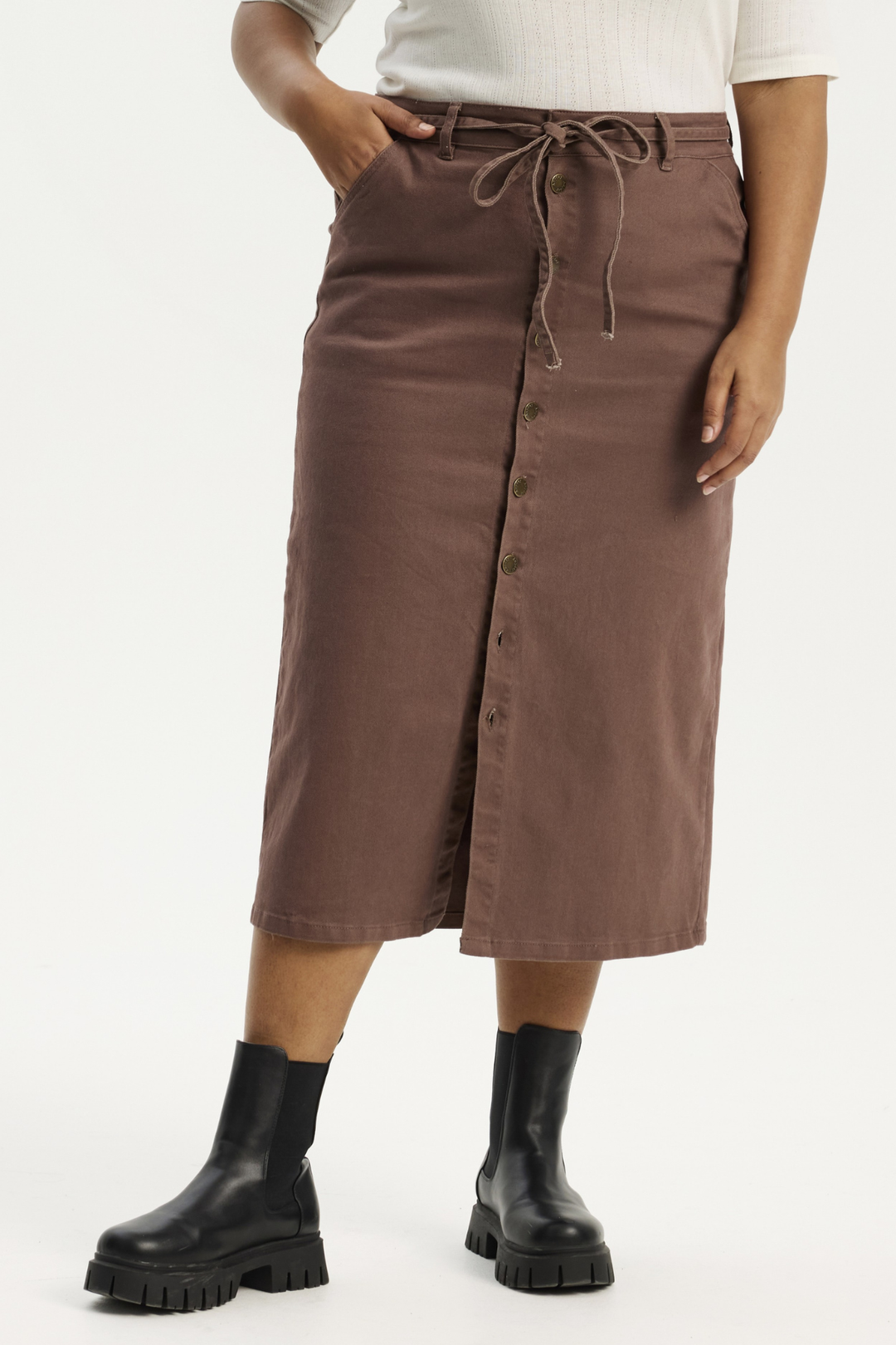 ANY - Katina 472 - Skirt - Brown