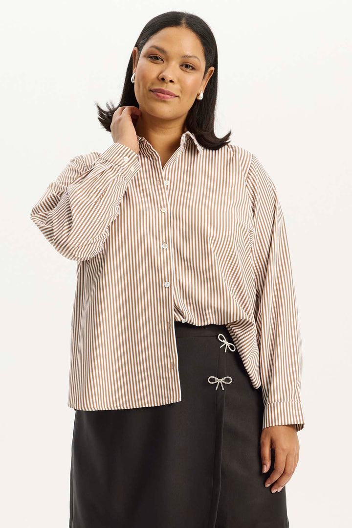 ANY - Lotta 474 - Shirt - Brown