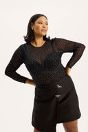 ANY - Viva 485 - Mesh top - Black