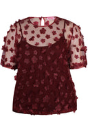 ANY - Sabina 502 - Blouse - Red
