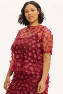 ANY - Sabina 502 - Blouse - Red