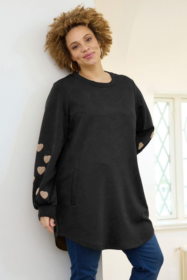 ZH - Mya 1518 - Tunic - Black