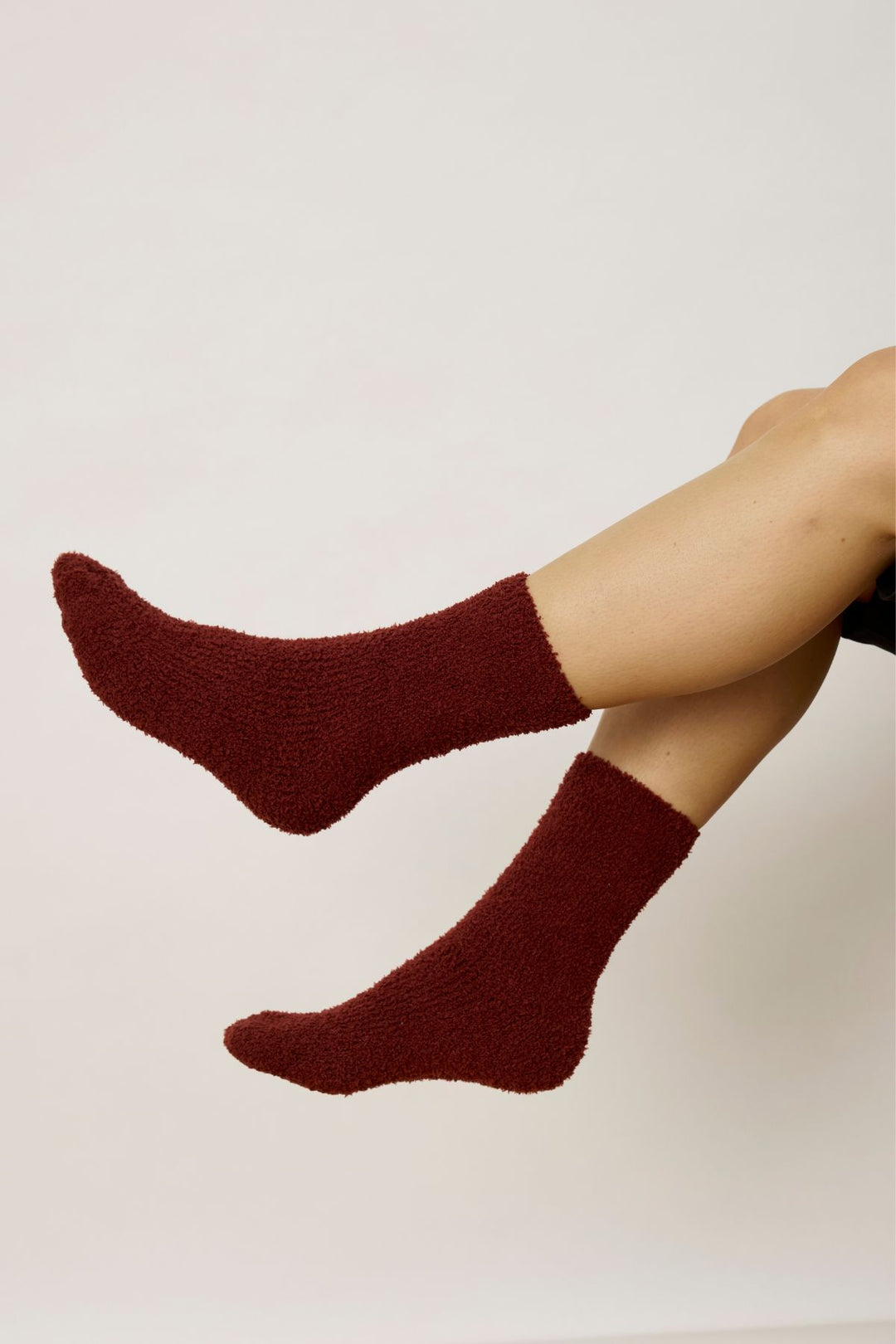 ZE - Ally 886 - Fluffy socks - Red