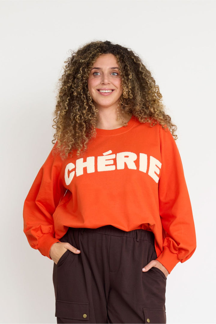 ZH - Mya 0005 - Sweatshirt - Red