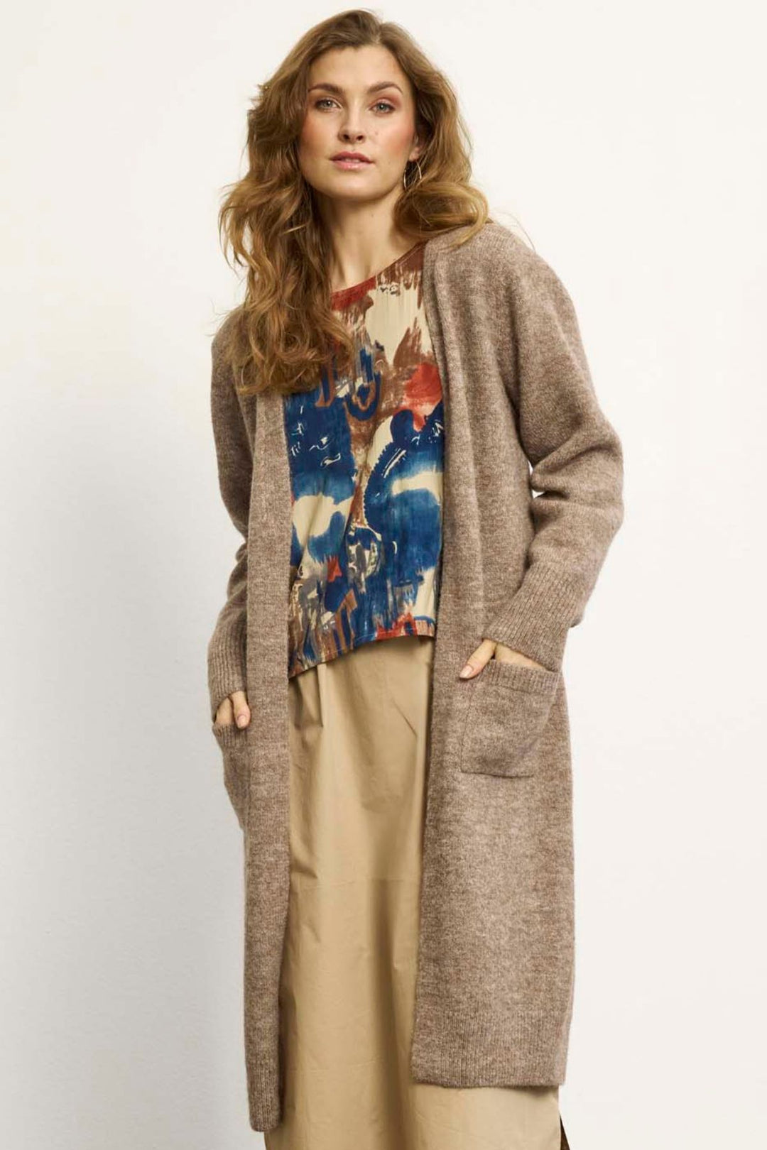 ZE - Amy 952 - Cardigan - Brown